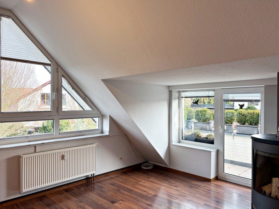 Wohnzimmer Maisonettewohnung Nideggen