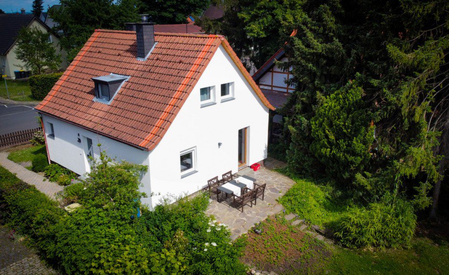 R�ckansicht Einfamilienhaus Kerpen