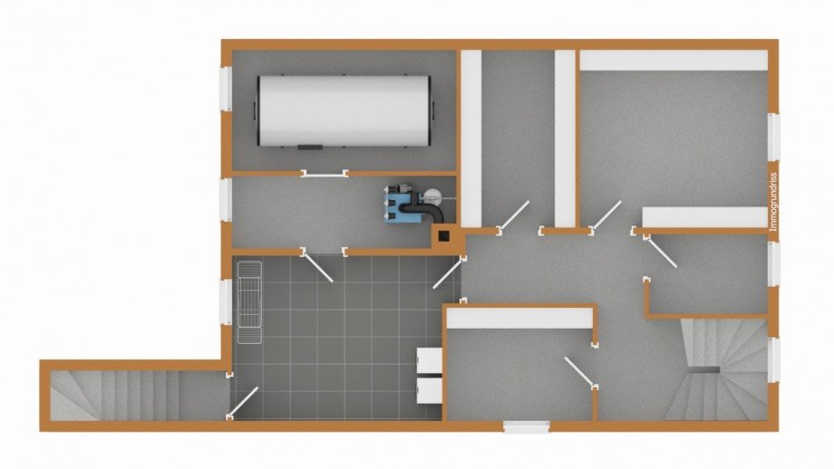 Keller Doppelhaush�lfte Langerwehe / Hamich