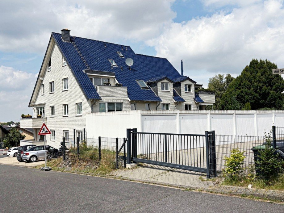 Seitenansicht Maisonettewohnung Nideggen