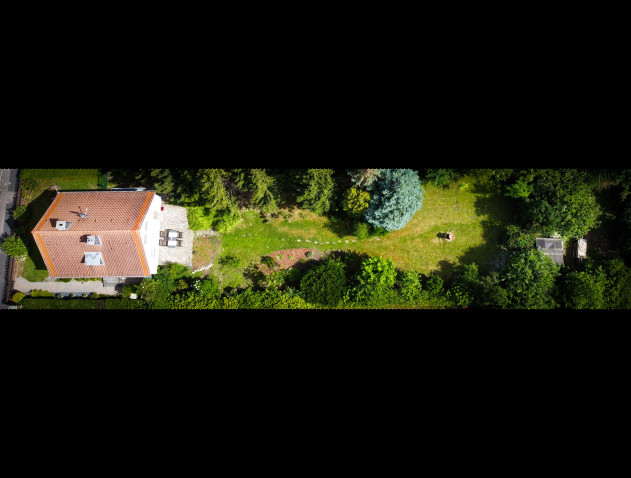 Vogelperspektive Einfamilienhaus Kerpen