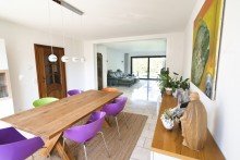 EG Esszimmer / Wohnzimmeransicht Exklusive Doppelhaush�lfte mit gro�z�gigem Raumkonzept und stilvollem Wohnambiente
