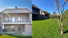 Gartenansicht Exklusive Doppelhaush�lfte mit gro�z�gigem Raumkonzept und stilvollem Wohnambiente