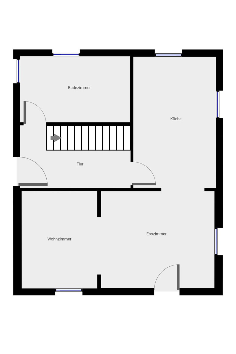 Grundriss EG Einfamilienhaus Kerpen