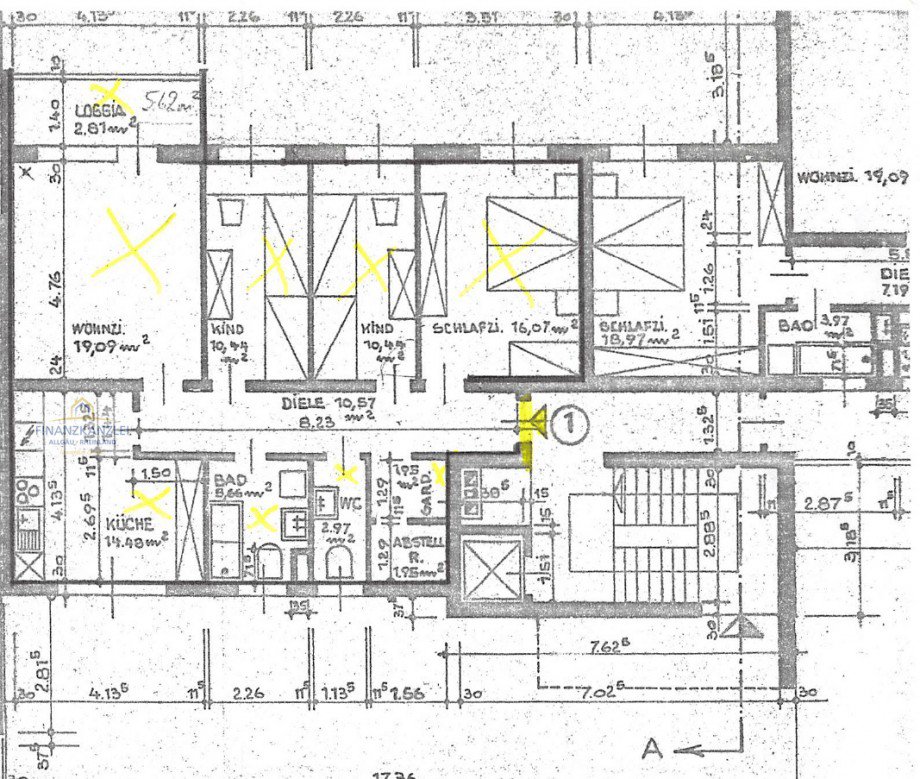  Etagenwohnung K�ln / Zollstock