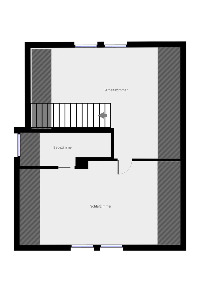 Grundriss 1. OG Einfamilienhaus Kerpen